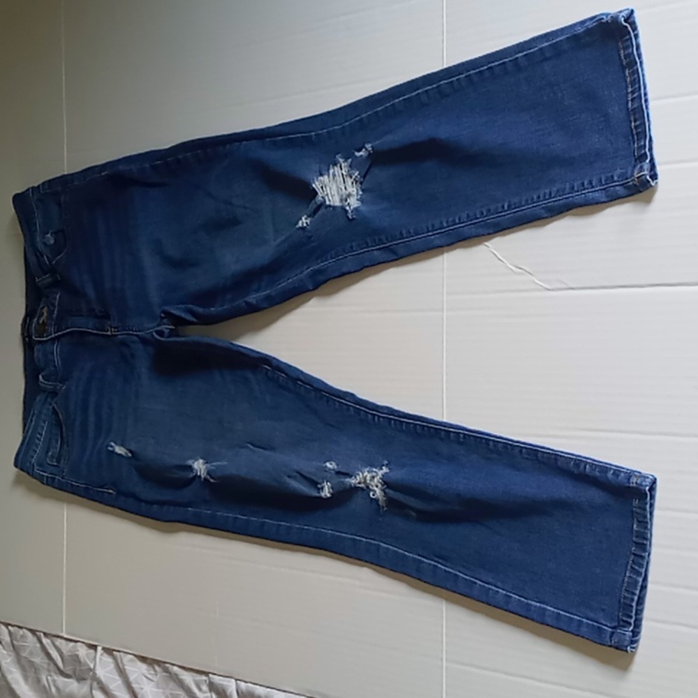 D. Jeans ripped Ankle Woman's 10